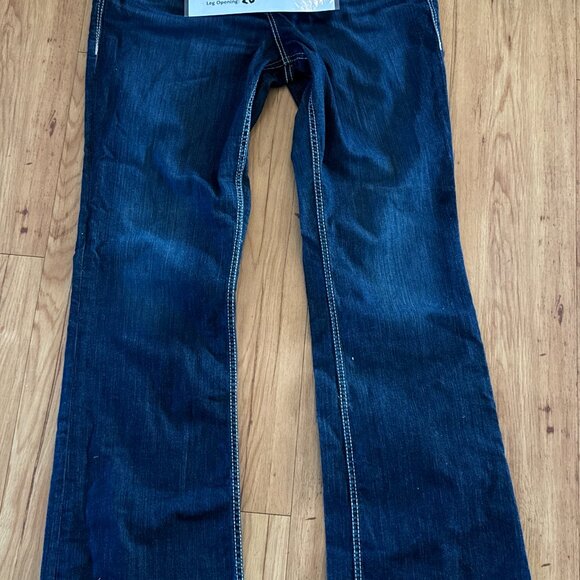 Ariat REAL Perfect Rise Arrow Danna Jeans Bootcut Dark Rise Western 33XL - Picture 3 of 9